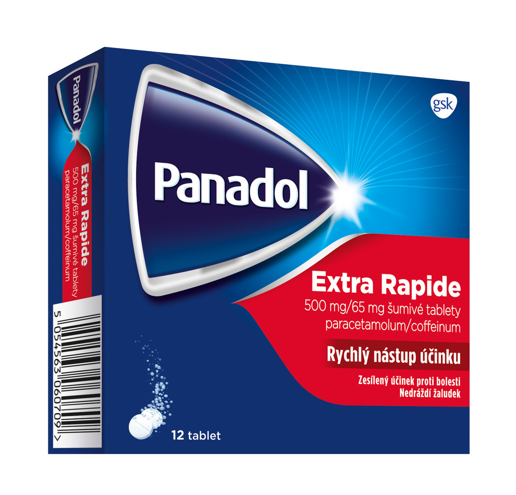 Panadol Extra Rapide tbl.eff.12 x 500 mg/65 mg