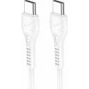 Kábel Hoco Cable Type C to Typ C Pd 60W Cool X37 1M White
