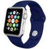 Silikonový náramok pre Apple Watch vo farbe polnočná modrá