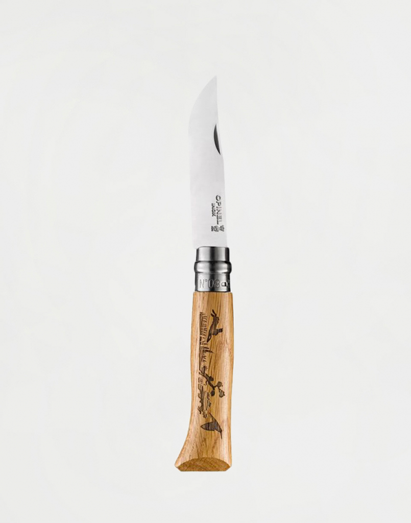 Opinel N°08 Inox Animalia 8,5 cm Hare