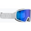 Lyžiarske okuliare Neon Force Otg white/white/mirror blue