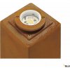 SLV 233427 RUSTY 40 LED SQUARE vonkajšie svetlo železo hrdzavé LED 3000K