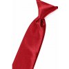 Červená chlapčenská kravata na gumičku