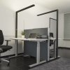 Kancelárska stojacia lampa Arcchio LED Jolinda, sada 2 ks, čierna, 4 000 K