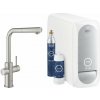 Grohe Blue Home Drezová batéria Connected, s chladiacim zariadením a filtráciou, supersteel 31539DC0-GR