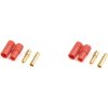 Fusion Konektor zlacený 3.5mm s plastovým krytem 1 pár