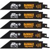 DeWalt DT2407L Sada pilek EXTREME, 2x LIFE, střídavý zub 152 mm pro mečové pily (5 ks)