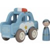 Little Dutch Policajné auto drevené