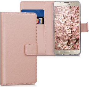 Púzdro kwmobile Flipové Samsung Galaxy J5 2016 růžové