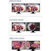 PremiumCord MST adaptér DisplayPort 1.2 - 2x HDMI, rozšíření+zrcadlení+2 obrazy, 4K*2K@60Hz (kportad18)