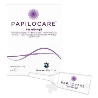 PAPILOCARE vaginálny gél 7x5 ml