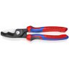 KNIPEX Káblové nožnice s dvojitým britom, 200mm 9512200