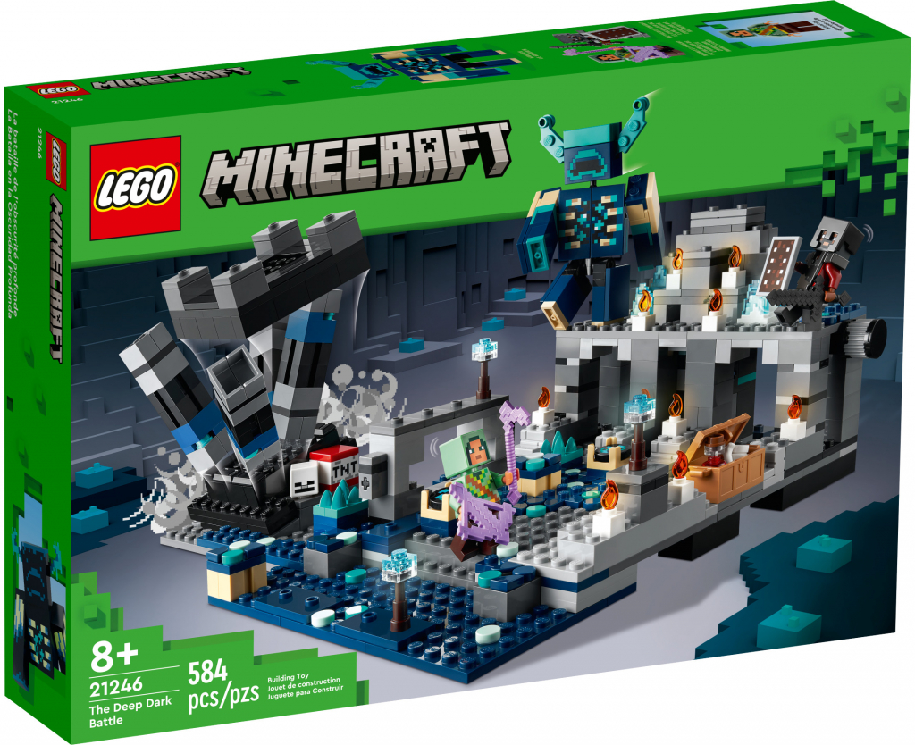 LEGO® Minecraft 21246 Bitka v v Deep Darku