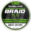 Nytro Pletená Šnúra Sublime X8 Sinking Feeder Braid 150m 0,08mm 4,1kg