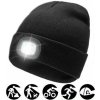 Čiapka s LED svetlom 50 lm – unisex zimná čiapka s čelovkou