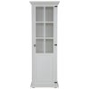 MW Vitrína úzka vysoká sedliacka VIT 09 - K16 antická biela