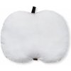 Dekoračný vankúš Jabĺčko biele