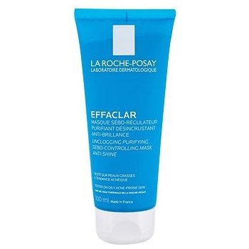 La Roche-Posay Effaclar čistiaca maska pre redukciu kožného mazu a minimalizáciu pórov Paraben Free 100 ml