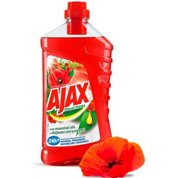 Ajax Floral Fiesta prípravok na podlahy Red Flowers 1 l