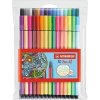 Fixa STABILO Pen 68 súprava 24+6 ks neónová v puzdre