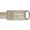 Patriot TAB T560/256GB/USB 3.2/USB-A + USB-C/Strieborná PS256GT560DS5D