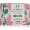 The Body Shop British Rose Cleansing Bar tuhé mydlo na telo a tvár 100 g
