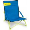 Spokey PANAMA outdoorové skladacie kreslo tyrkys-limeta