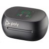 Poly Voyager Free 60+ bluetooth headset, BT700 USB-C adaptér, dotykové nabíjacie púzdro, čierna