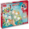 MAPED Creativ Stamps Letters & Animals, kniha aktivít s pečiatkami písmen a zvierat, kreatívna sada