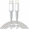 Baseus CATLGD-A02 USB-C (M) - Lightning (M), 2m, bílý