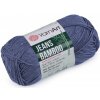 Pletacia priadza Jeans Bamboo 50 g - 1 ks 14 (124) modrá jeans