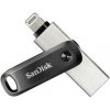 USB flashdisk SanDisk iXpand Drive Go 128GB, USB 3.0/Lightning (SDIX60N-128G-GN6NE) čierny/strieborný