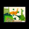 Súprava papierov Avenue Mandarine Origami Dino - 40 listov -