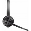 HP Poly Poly Savi 8220 UC DECT 1880-1900 MHz USB-A Headset Slúchadlá s mikrofónom Bezdrôtový Pres hlavu Kancelária / call centrum Bluetooth Nabíjací podstavec Čierna (8D3F2AA#ABB)