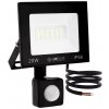 LedLight 2717 Halogénový LED reflektor, IP66, studená biela, 20 W so senzorom pohybu