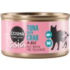 Výhodné balenie Cosma Asia v želé 24 x 85 g - tuniak s krabím mäsom