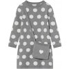 lupilu dievčenské pletené šaty (100382162) sivá