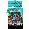 Halantex · Obojstranné posteľné obliečky z mikrovlákna Minecraft Movie - 70x90 cm + 140x200 cm