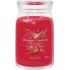 YANKEE CANDLE Signature Vonná sviečka veľká 2 knôty Sparkling Cinnamon 567 g