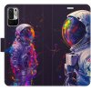iSaprio Flip puzdro Neon Astronaut 02 pre Xiaomi Redmi Note 10 5G n24na02-FLP2-RmN10g5