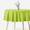 Goldea veľkonočný okrúhly teflónový obrus zelený Ø 100 cm