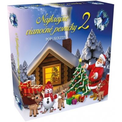 Najkrajšie vianočné pesničky 2 2CD box / Pop koledy | Kolektív autorov