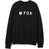 FOX mikina - Absolute Fleece Crew Black (001) veľkosť: XL