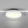 Trio Lighting LED svetlo Camillus pre DUOline, biele, Ø 17 cm - 76921031