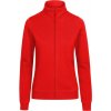 PROMODORO 5275 EXCD / Dámska pracovná mikina na zips - fire red XXL
