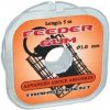 Falcon feeder guma Feeder Gum Transparent 5 m priemer 1,25 mm