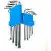 TAGRED TA1045 Imbusové klíče TORX s otvorem, T10-T50, sada 9 ks,