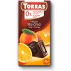 Torras Horká čokoláda s pomarančom 75 g