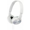 SONY sluchátka náhlavní MDRZX310W/ drátová/ 3,5mm jack/ citlivost 98 dB/mW/ bílá