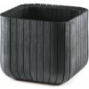 Keter Kvetináč Cube Planter 39,5 x 39,5 x 39,5 cm M antracit